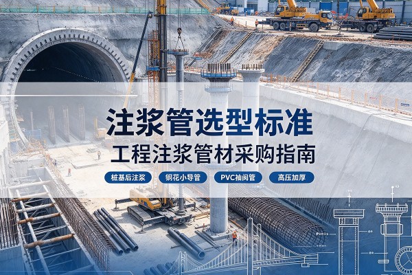 昭觉注浆管选型标准